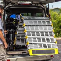 Roll-A-Ramp 30" Powered Van Ramp